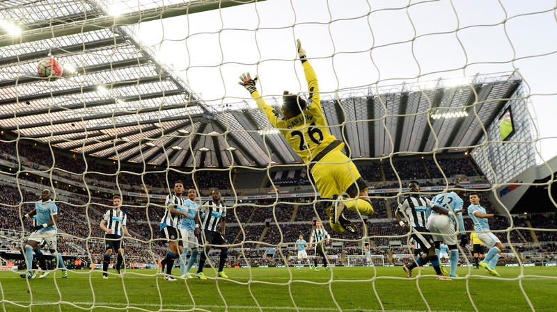Newcastle will be disappointed that City's goal was not given offside