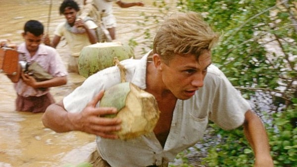 David Attenborough as he was in 1954's Zoo Quest