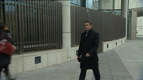 Enda Farrell pleaded guilty to disclosing information confidential to NAMA by email between May and July 2012