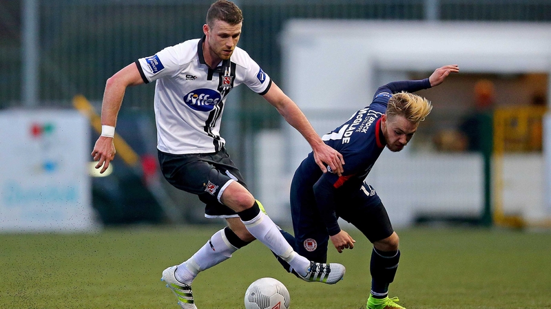 Ciaran Kilduff was injured playing against St Pat's in the League Cup