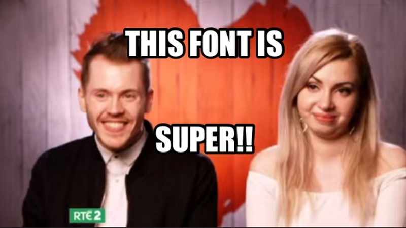 How well do you know font?