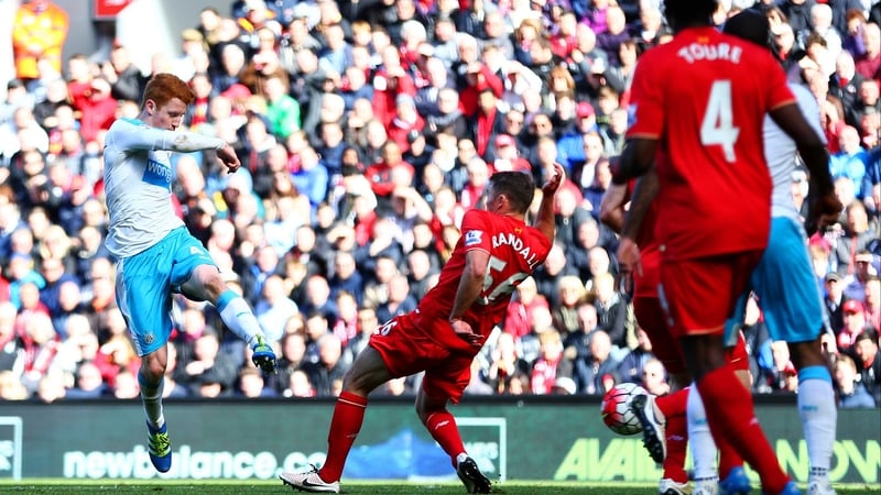 Jack Colback levels it for Newcastle