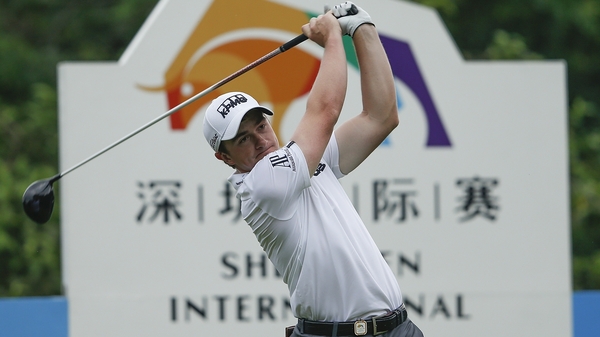 Paul Dunne is tied 25th in China