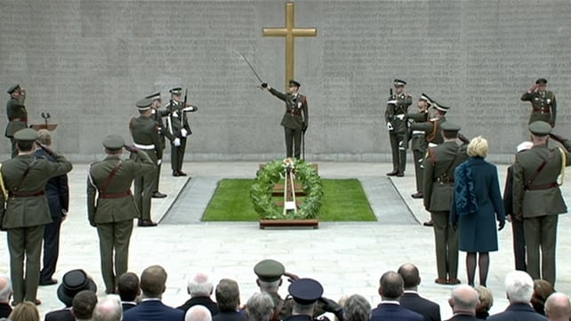 The events at Arbour Hill were the centrepiece of the State commemorations