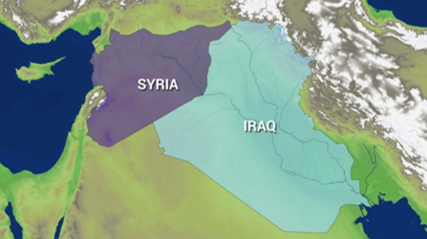 The US targeted three locations in Iraq and Syria