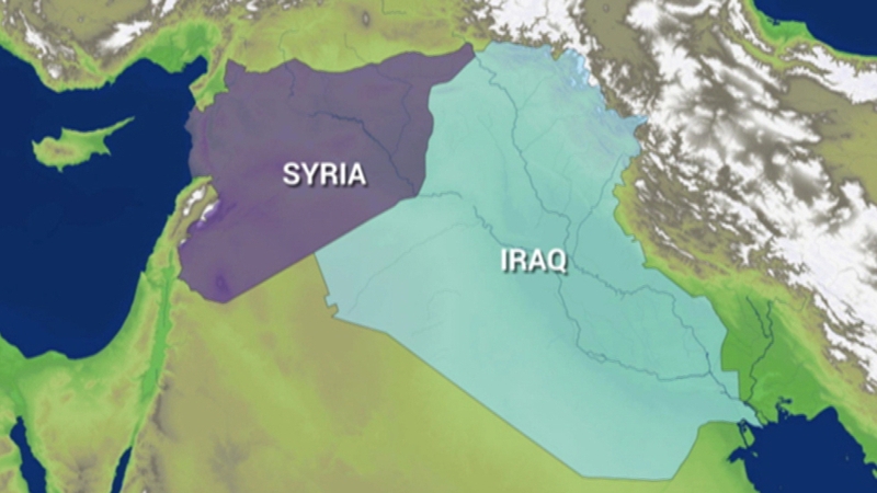 The US targeted three locations in Iraq and Syria