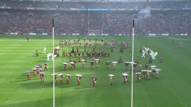 'Laochra' involved dance, song and poetry after the National Football League finals