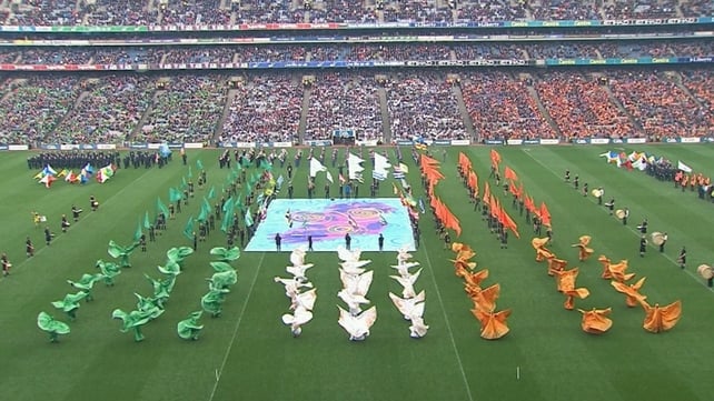 A sold-out crowd witnessed the GAA's 1916 commemorative 'Laochra' event