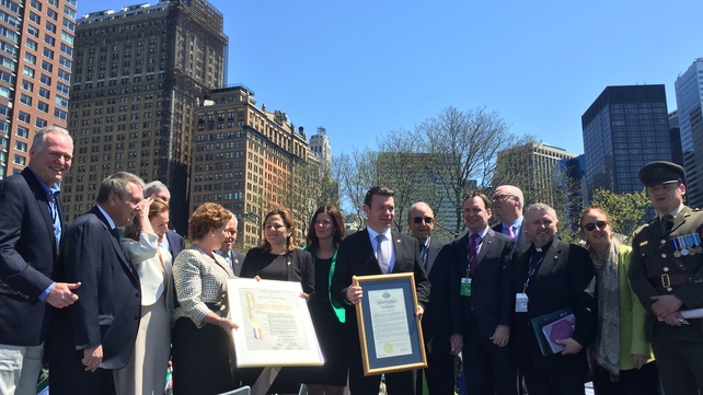 Minister for the Environment Alan Kelly represented the Government in New York (Pic: Jean Quinn)