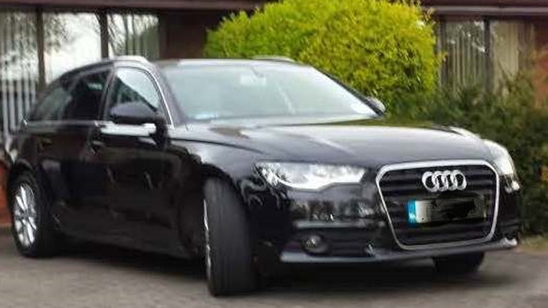 The modified Audi A6 was stolen from the driveway of a house in Lucan