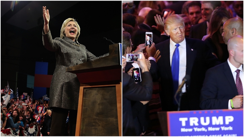 There were overwhelming victories for frontrunners last night