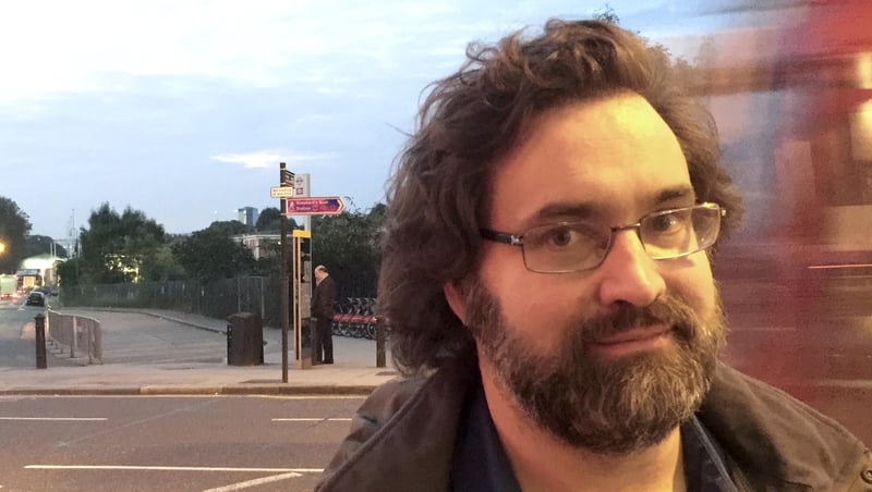 Luke Clancy, host of RTÉ lyric fm's choice cultural smorgasbord Culture File Weekly
