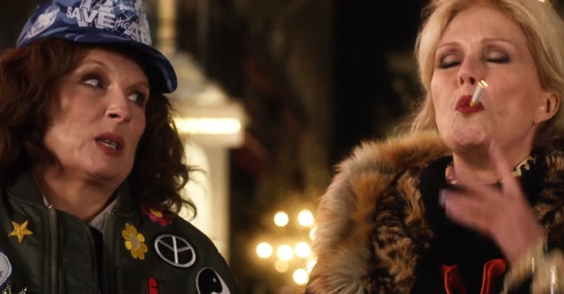 Darlings, they're back. Edina and Patsy are about to hit the big screen