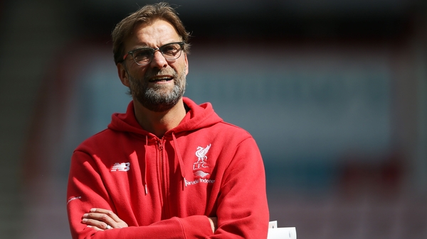 Liverpool manager Jurgen Klopp