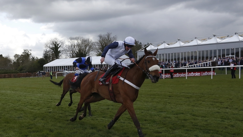 Gavin Sheehan riding One Track Mind clears the last to win the day three feature