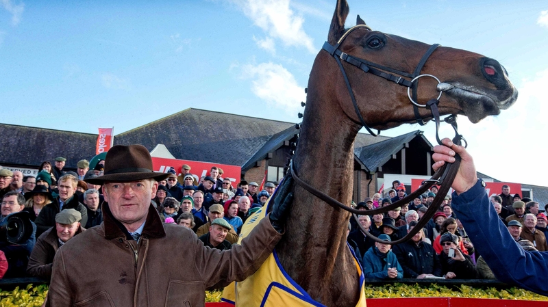 Willie Mullins with Douvan
