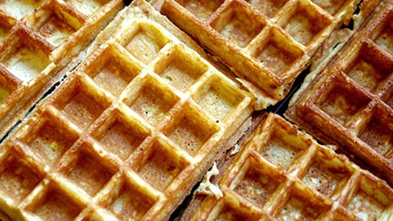 A delicious breakfast treat.