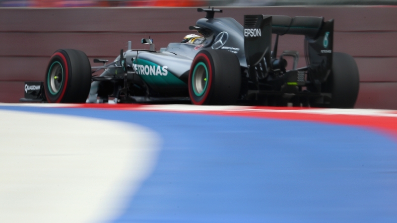 Lewis Hamilton was on form in Sochi