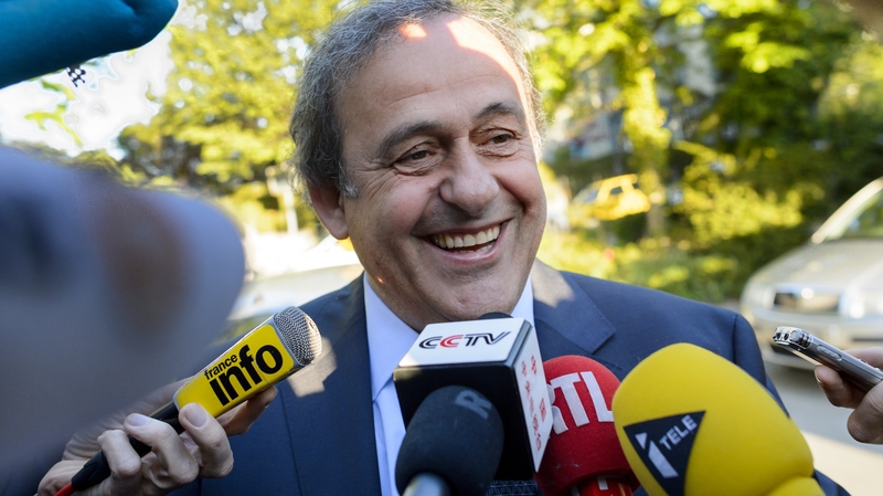 Michel Platini: 'I am optimistic, we will win.'