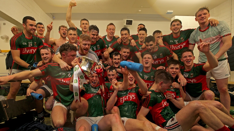 Mayo celebrations after winning the EirGrid All Ireland U-21 final