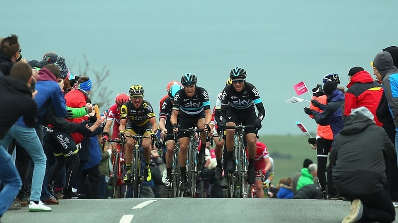 Nicolas Roche had to settle for second place in the English race