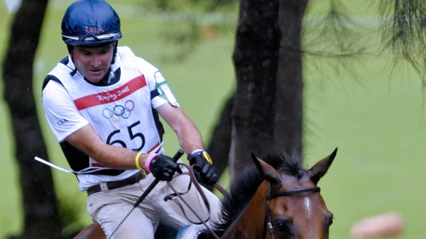 Phillip Dutton steered Mighty Nice to fourth