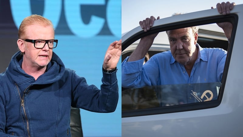 Chris Evans (L) said of Jeremy Clarkson (R) - "He was great on Top Gear and I love his writing"