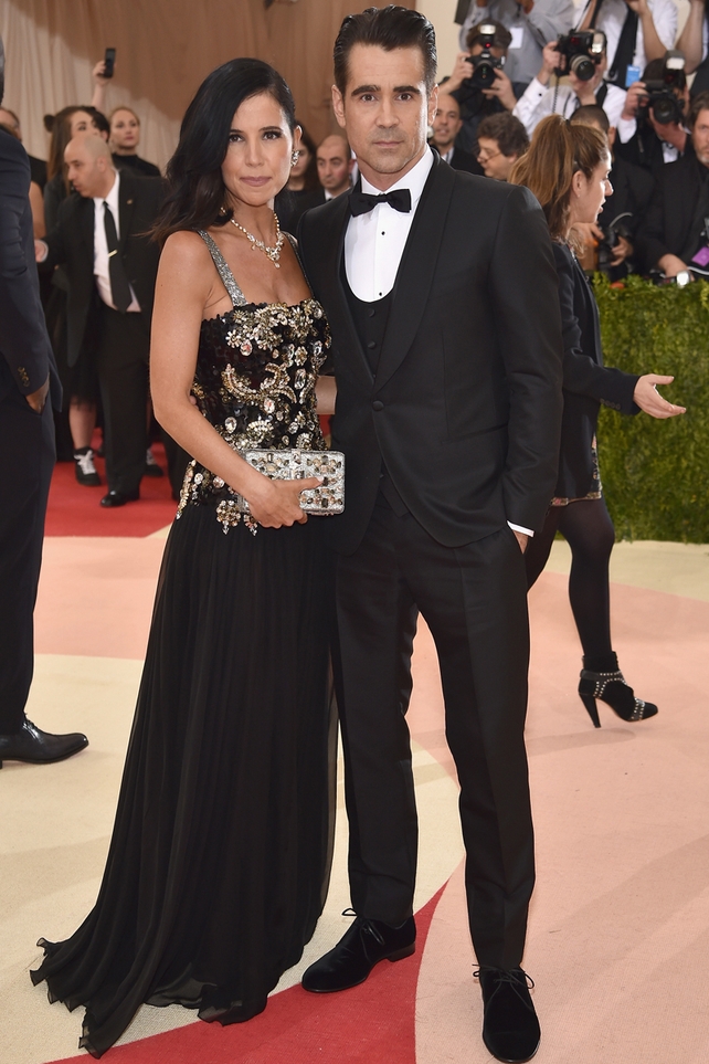 Claudine and Colin Farrell