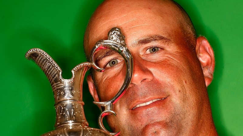 Cink in happier times with the famous claret jug after winning the 2009 British Open