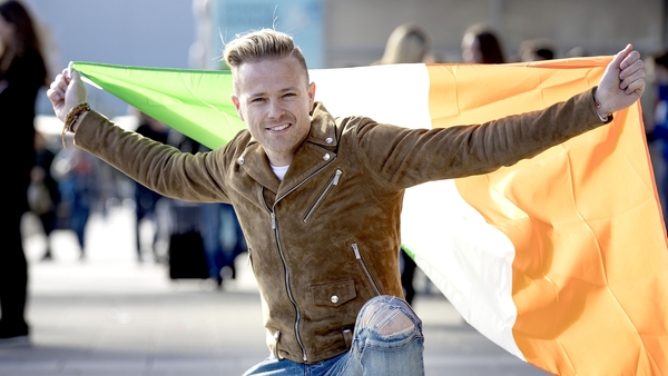 Byrne - Will perform his song Sunlight in the second semi-final on Thursday May 12