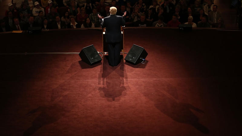 At one time there were 17 candidates in the Republican field