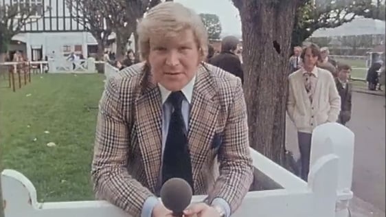 Derek Davis at the RDS Spring Show (1976)