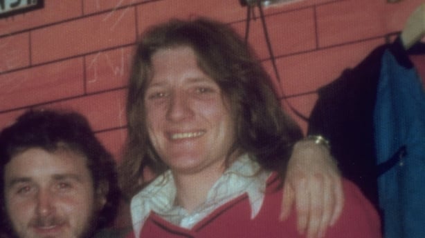 Bobby Sands in a red top