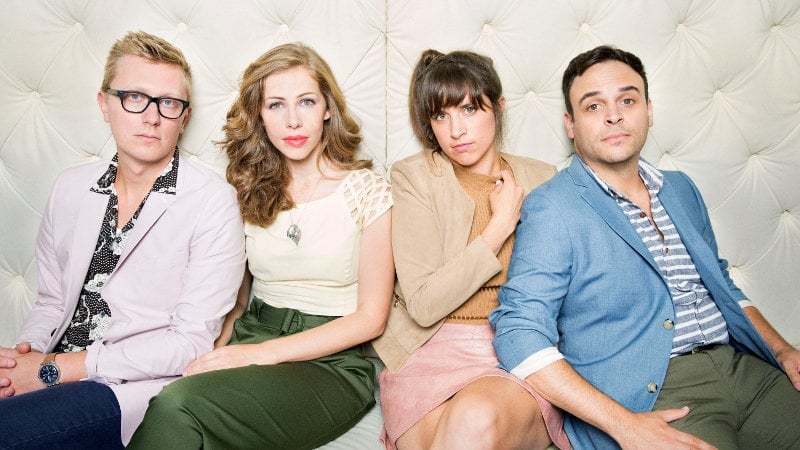 Lake Street Dive: L-R: Michael "McDuck" Olsen, Rachel Price, Bridget Kearney and Michael Calabrese
