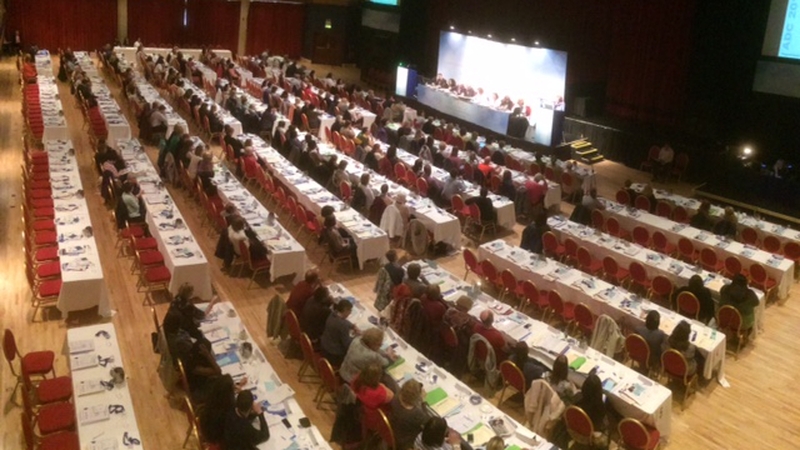 Delegates at the INMO conference in Killarney, Co Kerry