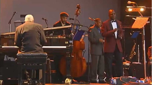 The Buena Vista social club on stage