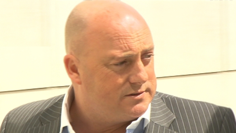 David Mahon denies murdering his stepson at an apartment complex in Dublin three years ago