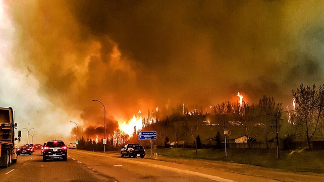 At least 1,600 buildings in the city of Fort McMurray have been consumed by the flames