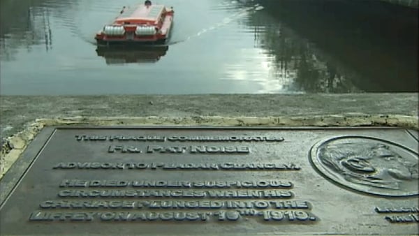 Who is Fr Pat Noise? Plaque appears on O'Connell Bridge