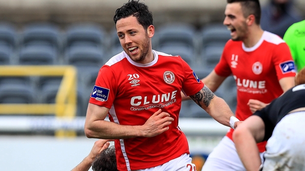 Billy Dennehy was on the mark for St Pat's