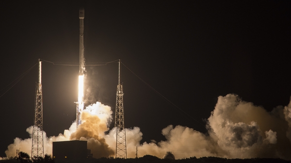 It's the second time that SpaceX has successfully landed a rocket on an ocean barge
