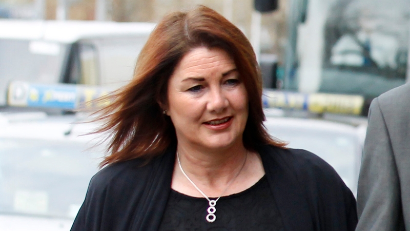 Patricia Walsh outside the High Court today (Pic: Maxwell Photography)