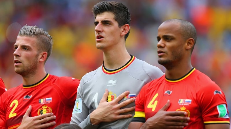 Vincent Kompany (R) is facing a fitness race for this summer's Euros