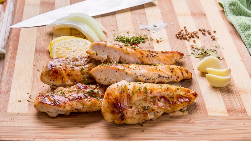 Rory's grilled chicken.