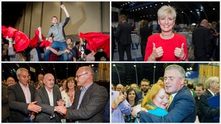 Gerry Carroll, Joanne Bunting, Gerry Kelly and Naomi Long were among the first MLAs elected