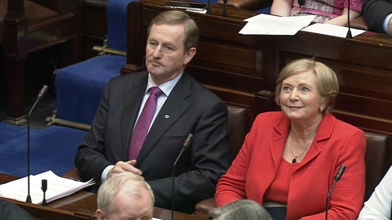 Enda Kenny has said he will make his plans clear at the end of next month