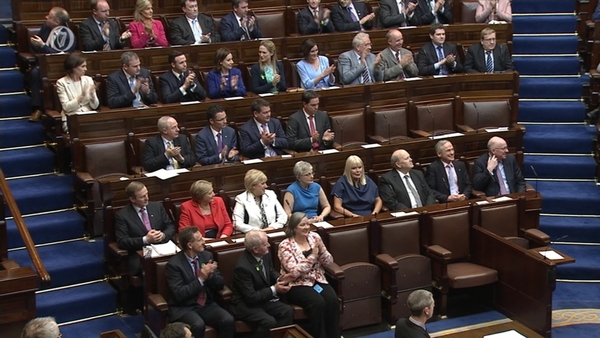 The new Cabinet of the 32nd Dáil