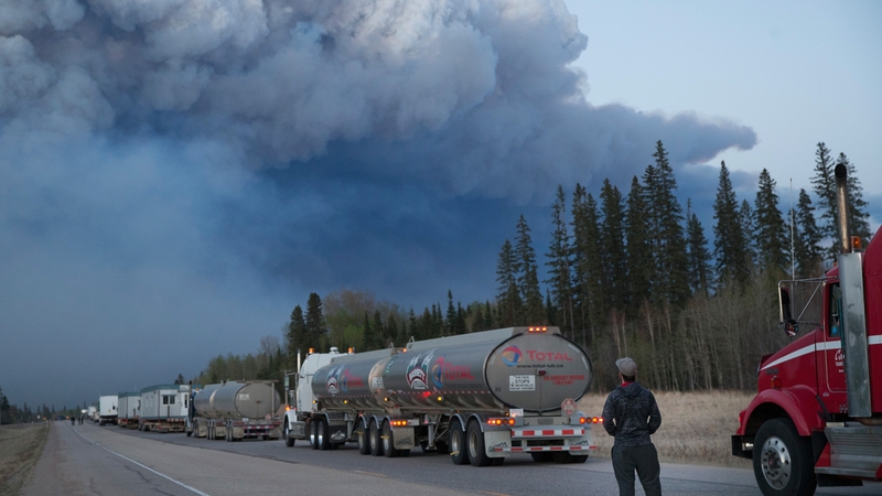 The fire has been raging since last Sunday