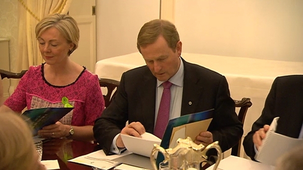 Enda Kenny presented the citizens' assembly memo to the Cabinet