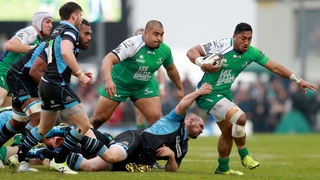 Bundee Aki once again starred for Connacht